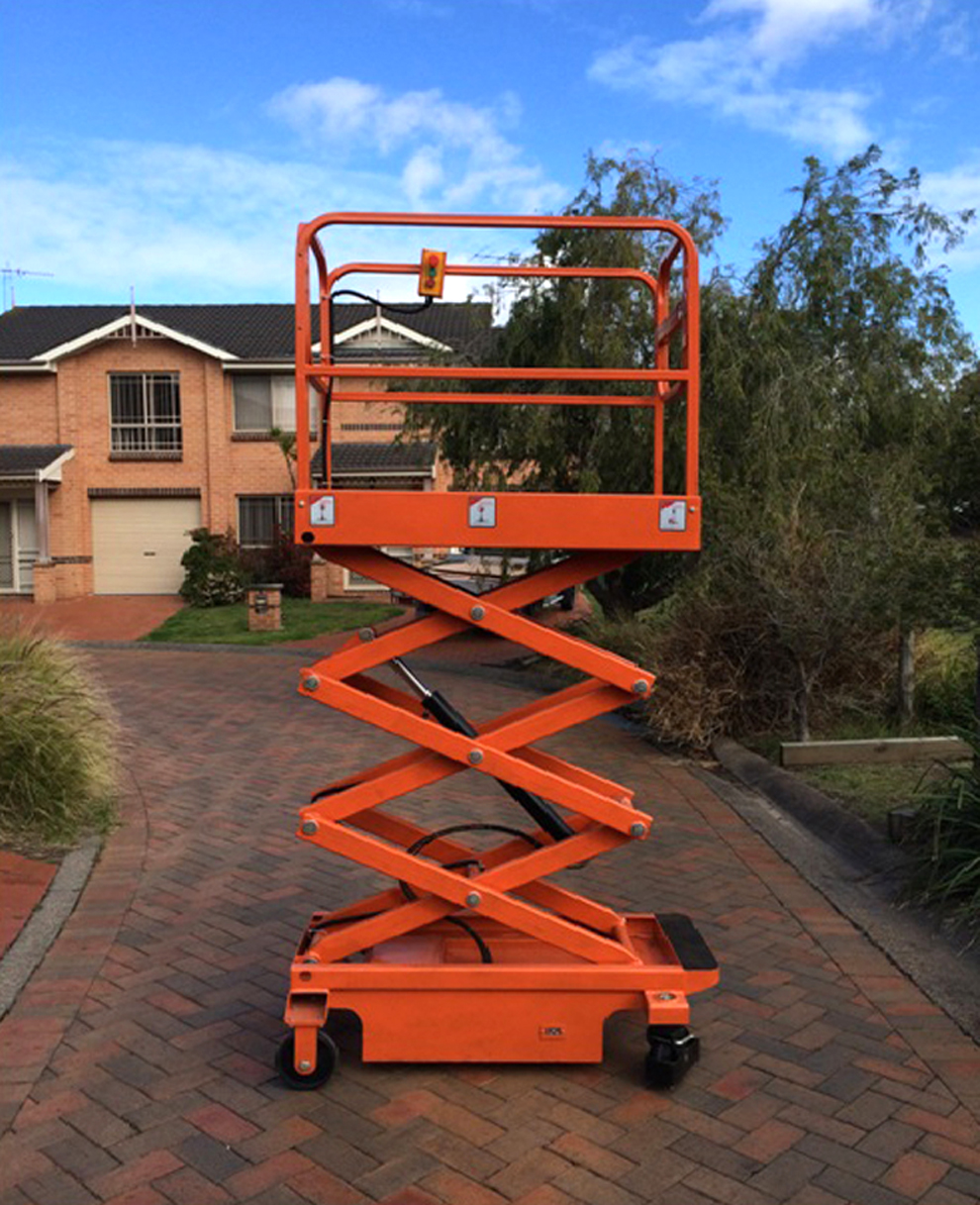 SJY manual scissor aerial platform